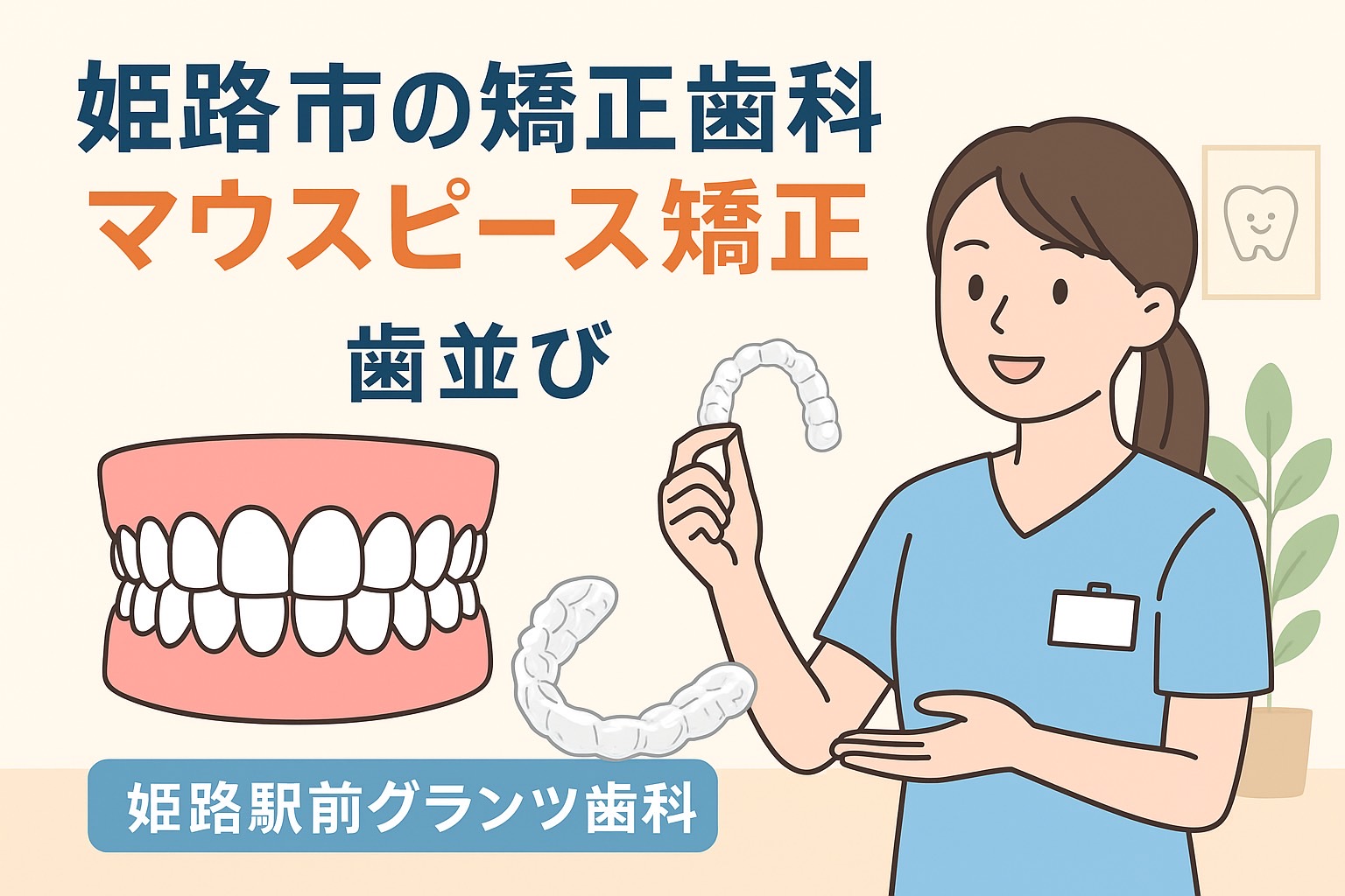 【姫路市の矯正歯科】歯並びでお悩みの方へ|マウスピース矯正なら姫路駅前グランツ歯科