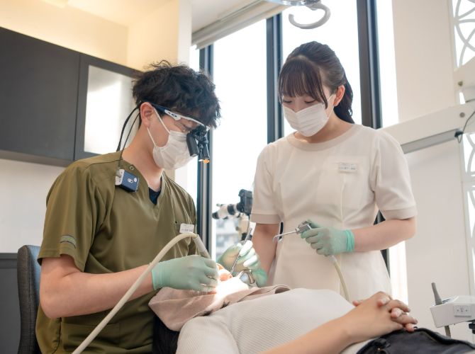 最新の知見を学び続け、経験に裏打ちされた高い治療技術