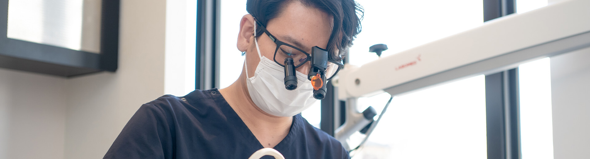 院長の施術風景