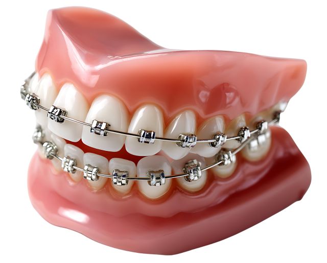 ブラケット矯正（ワイヤー矯正）の写真