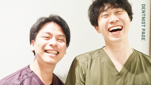 西田卓矢先生向井友宏先生微笑む写真