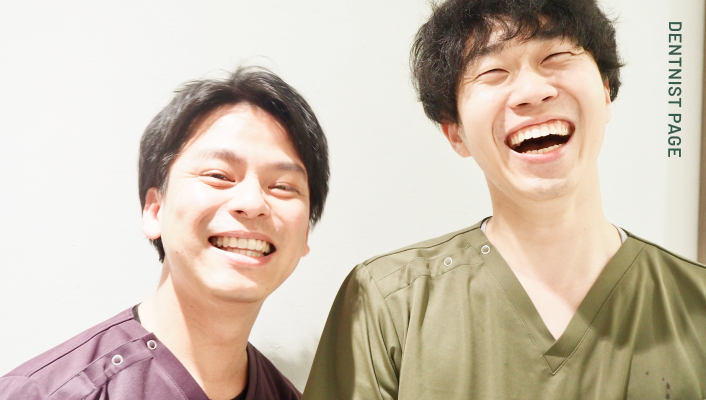 西田卓矢先生向井友宏先生微笑む写真